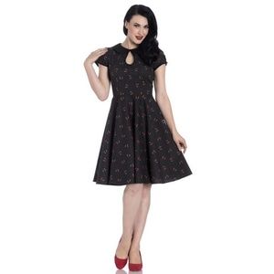 Hell Bunny Polka Dot Cherry dress